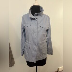 Talbots Light Blue Utility Jacket for Women